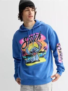 Disney’s Lilo & Stitch Men’s Airbrush Hoodie